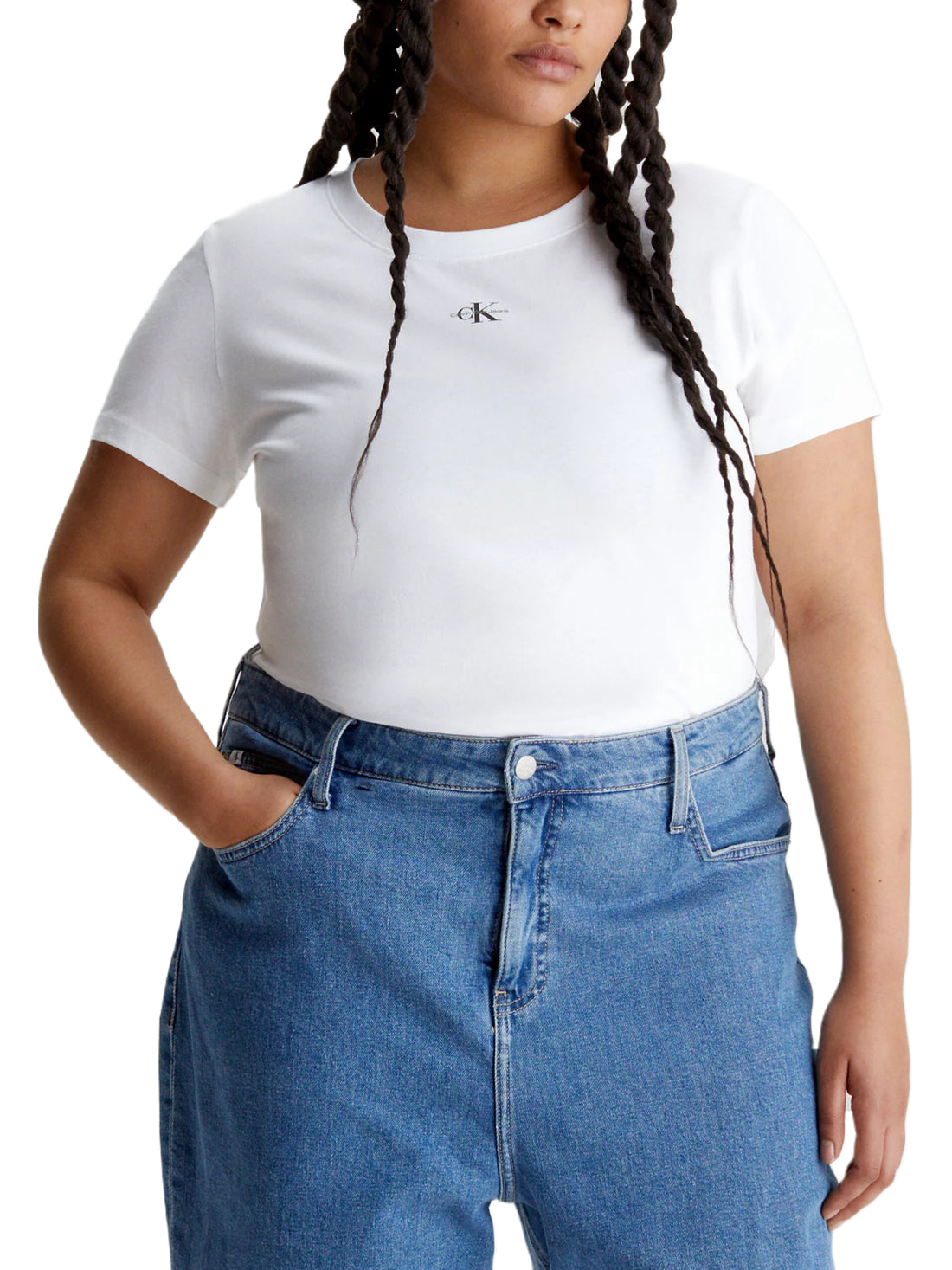 T-shirt Bianco Calvin Klein Jeans