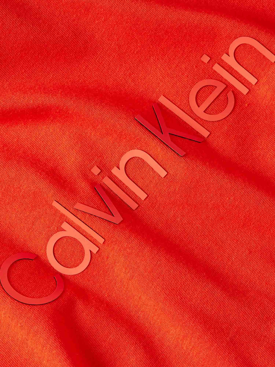 T-shirt Rosso Calvin Klein Performance 
