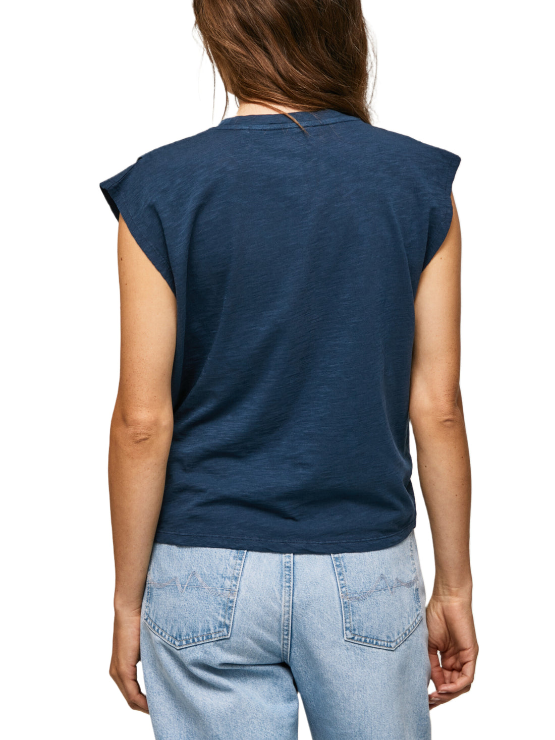 T-shirt Blu Pepe Jeans