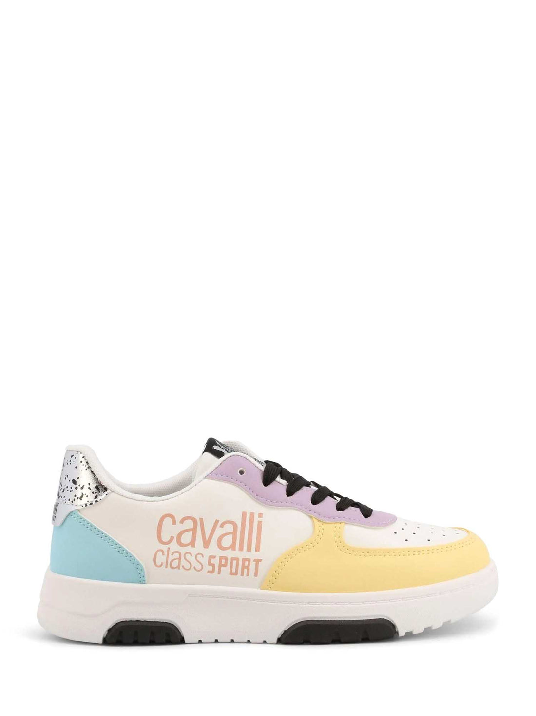 Sneakers Bianco Giallo Cavalli Class Sport