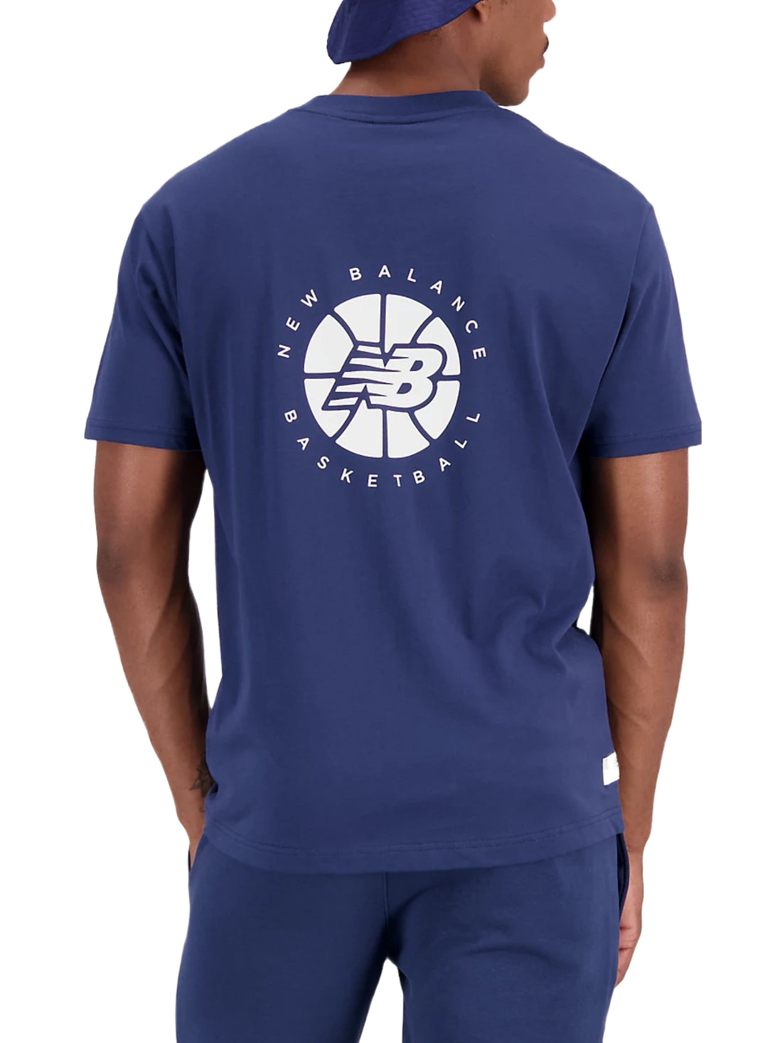 T-shirt Blu New Balance