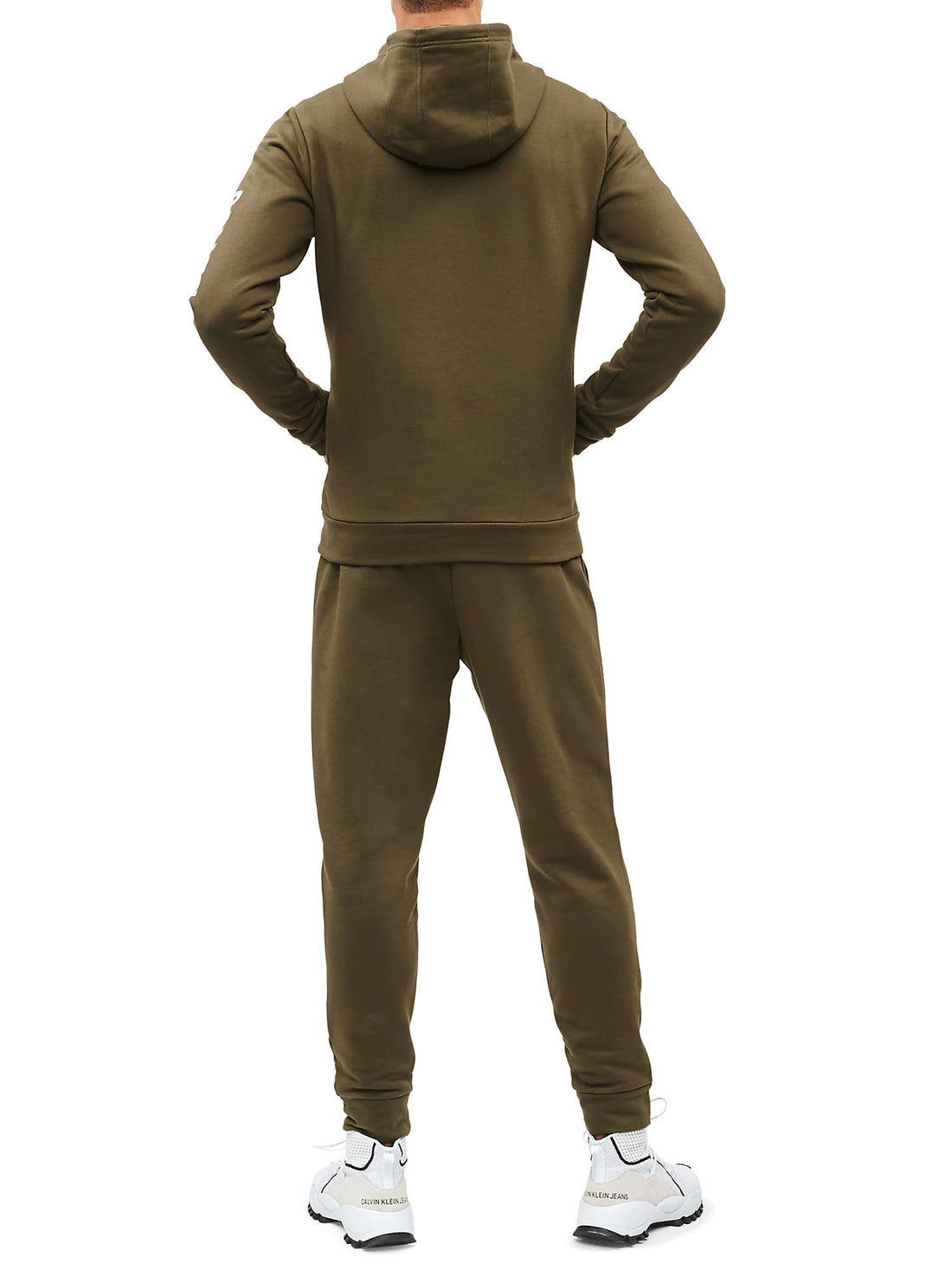 Pantaloni sportivi Verde Calvin Klein Performance 