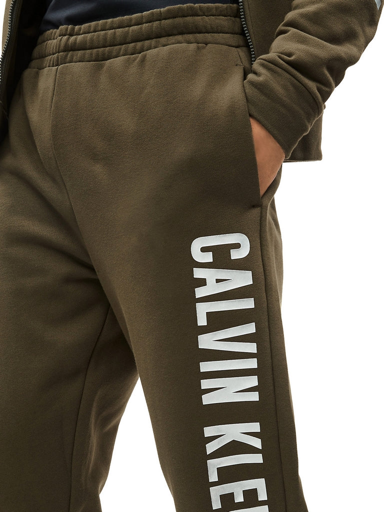 Pantaloni sportivi Verde Calvin Klein Performance 
